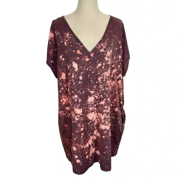 Philomena + Ruth T-Shirt Dress in Navy Galaxy size Large/US14-16 - Picture 2 of 6